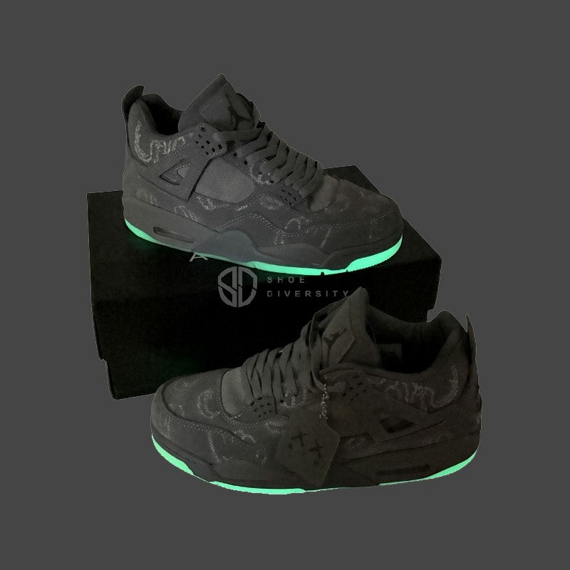Jordan 4 Retro x KAWS Cool Grey OEM grade
