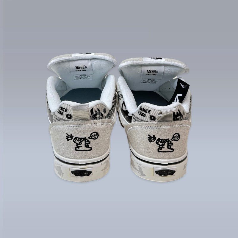 Vans Knu Skool Hirono Light Grey OEM grade