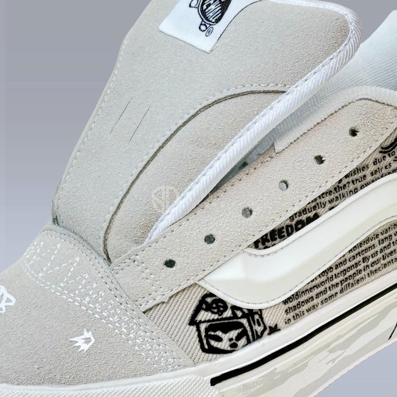 Vans Knu Skool Hirono Light Grey OEM grade