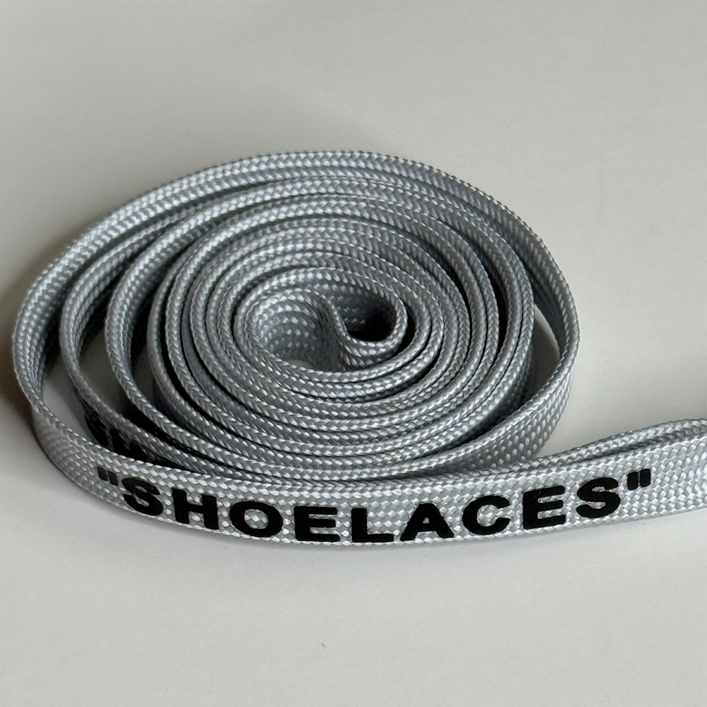 Flat Radiant Shoelace Grey