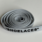 Flat Radiant Shoelace Grey