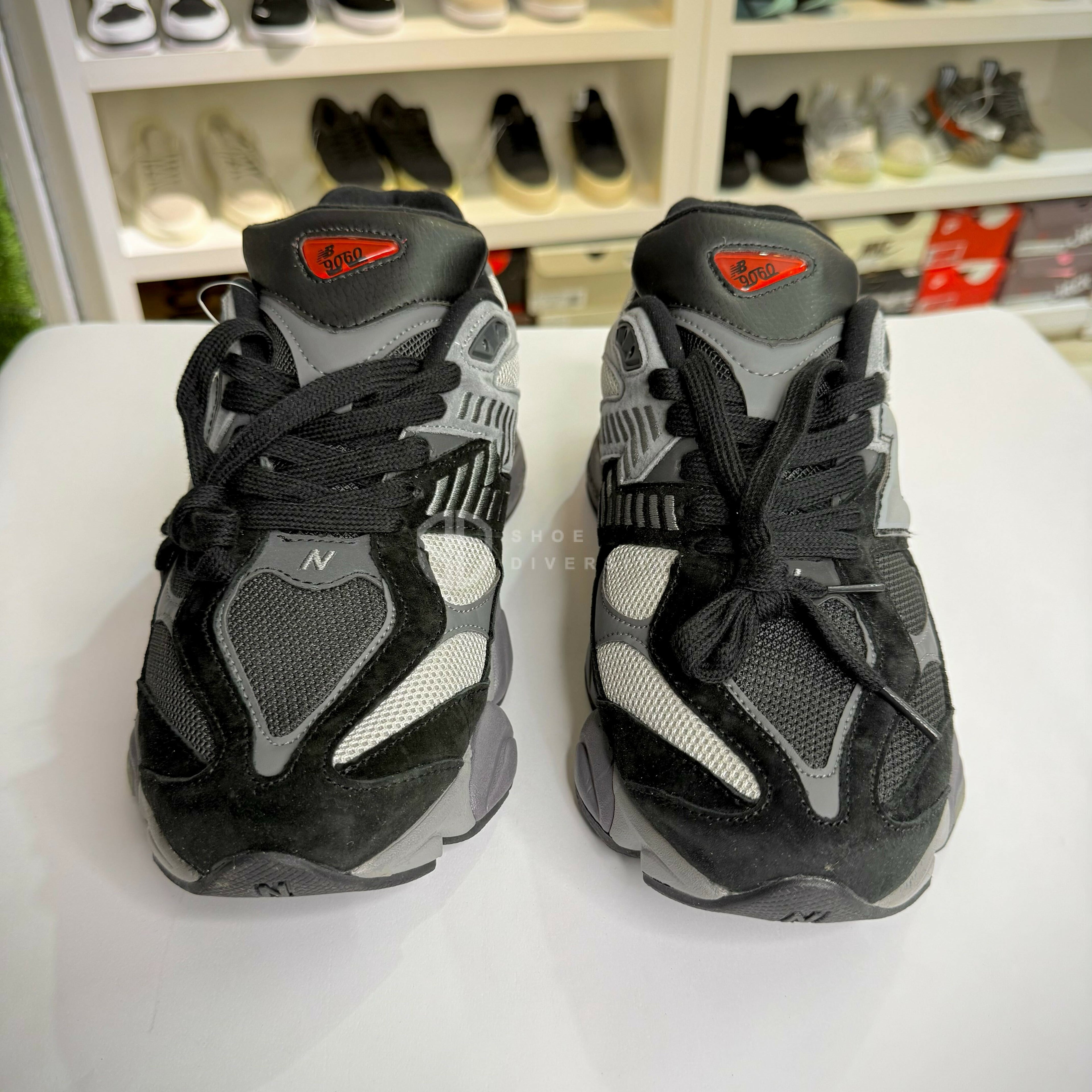 NB 9060 Black Castlerock Grey OEM Grade