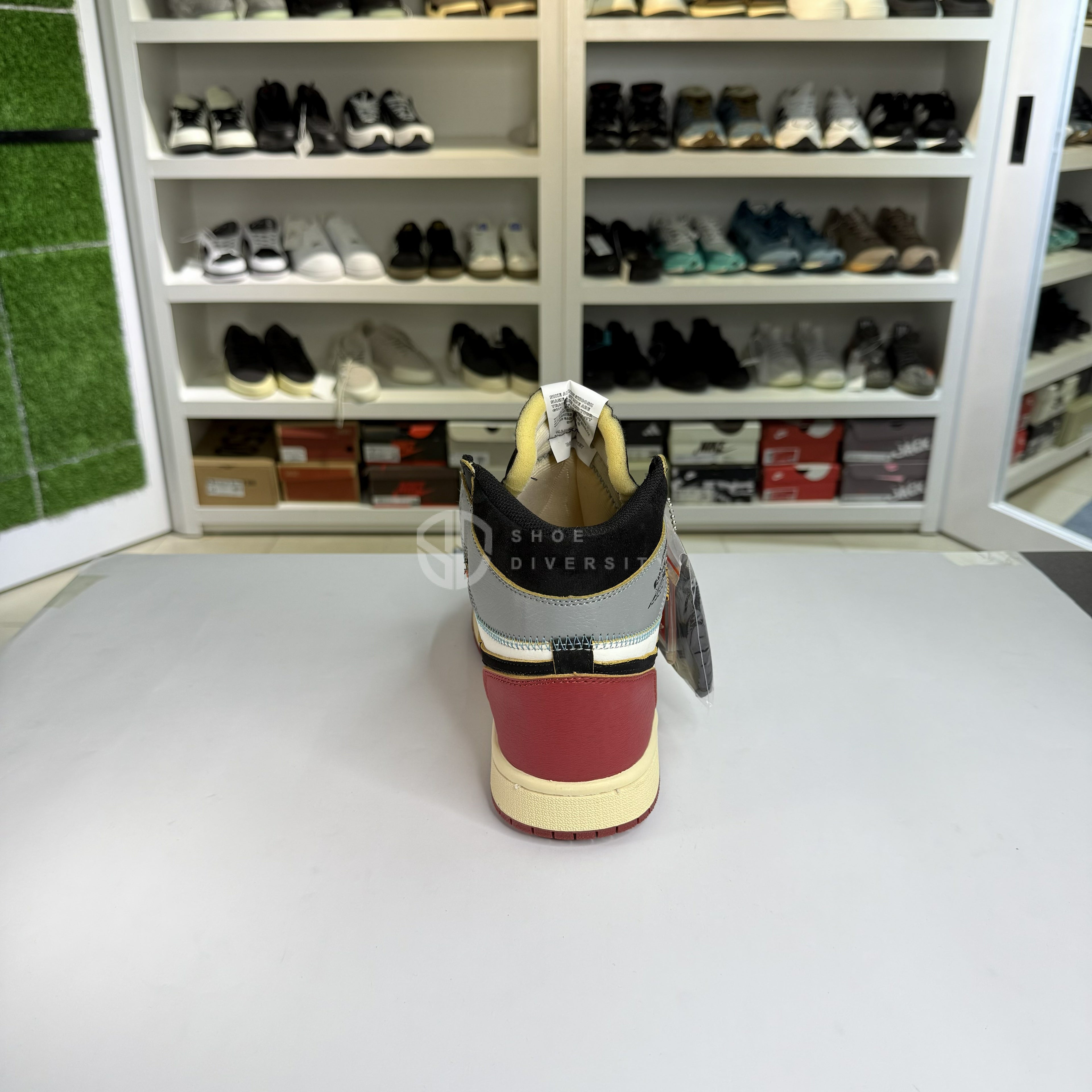 Air Jordan 1 x Union Varsity Red and Shadow Grey OEM grade