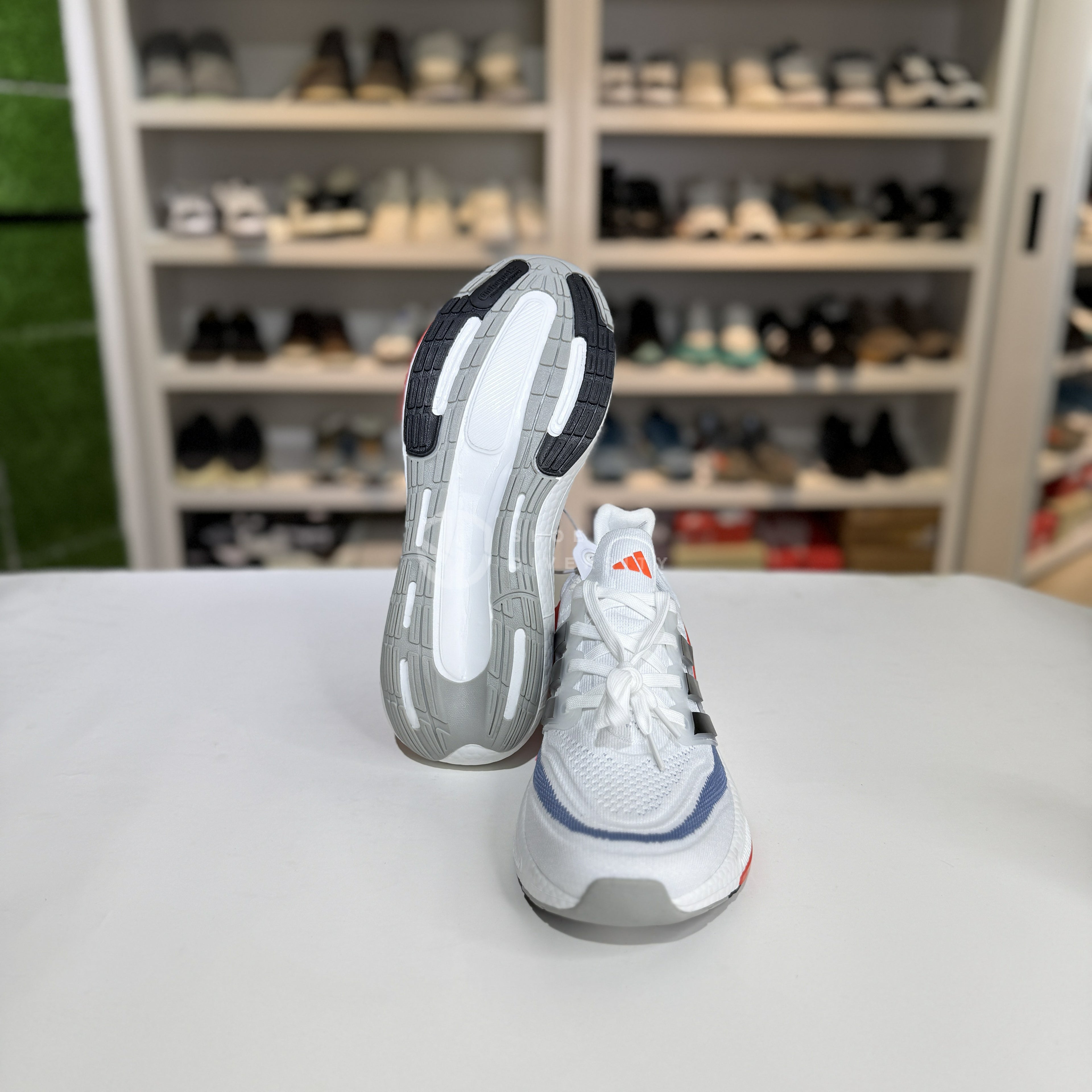 Ultraboost 21 White Red OEM Grade