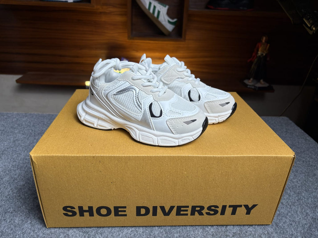 Mesh Sneaker Kids White