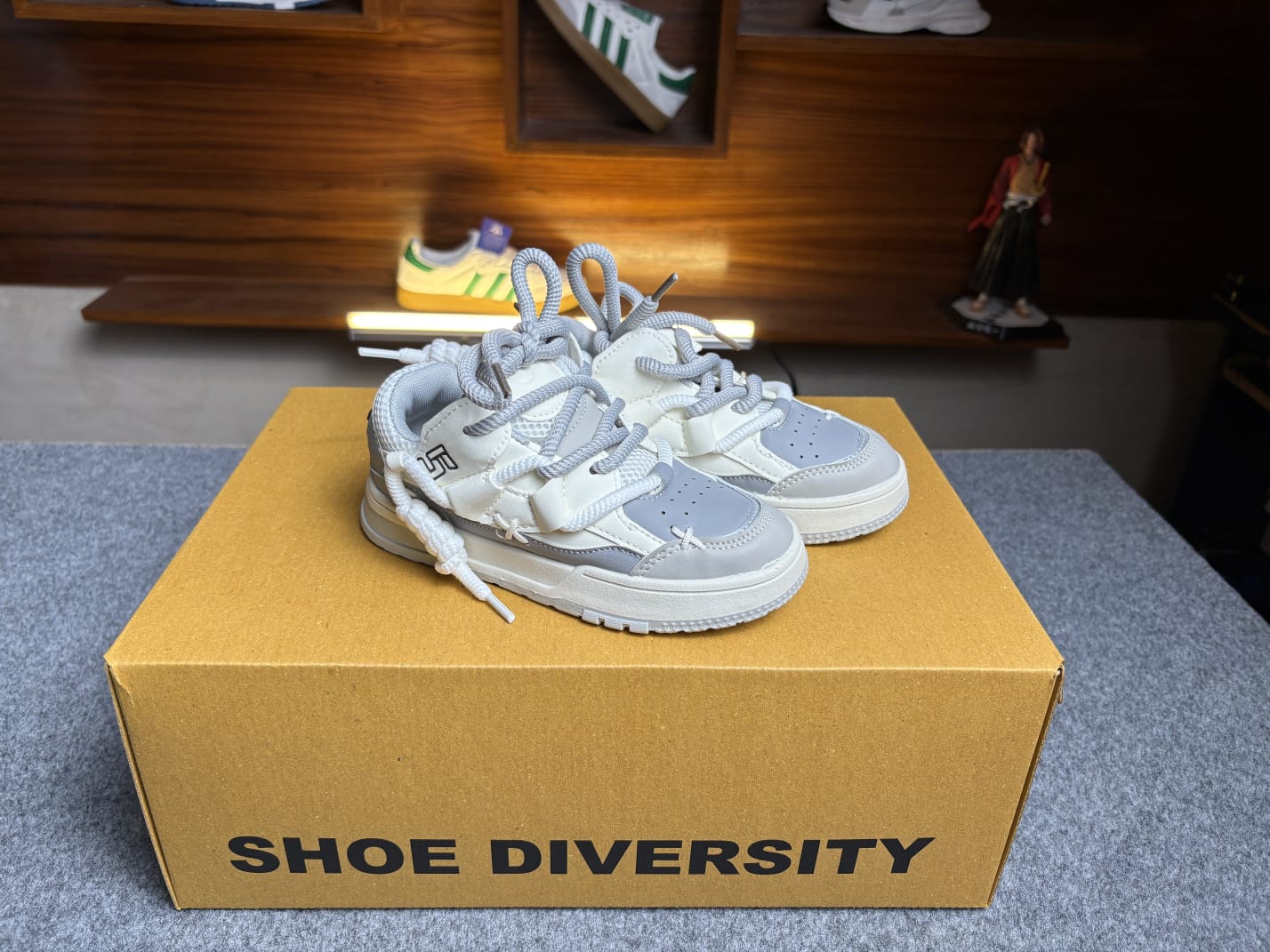 Ogiy Blancas Kids Grey Blue