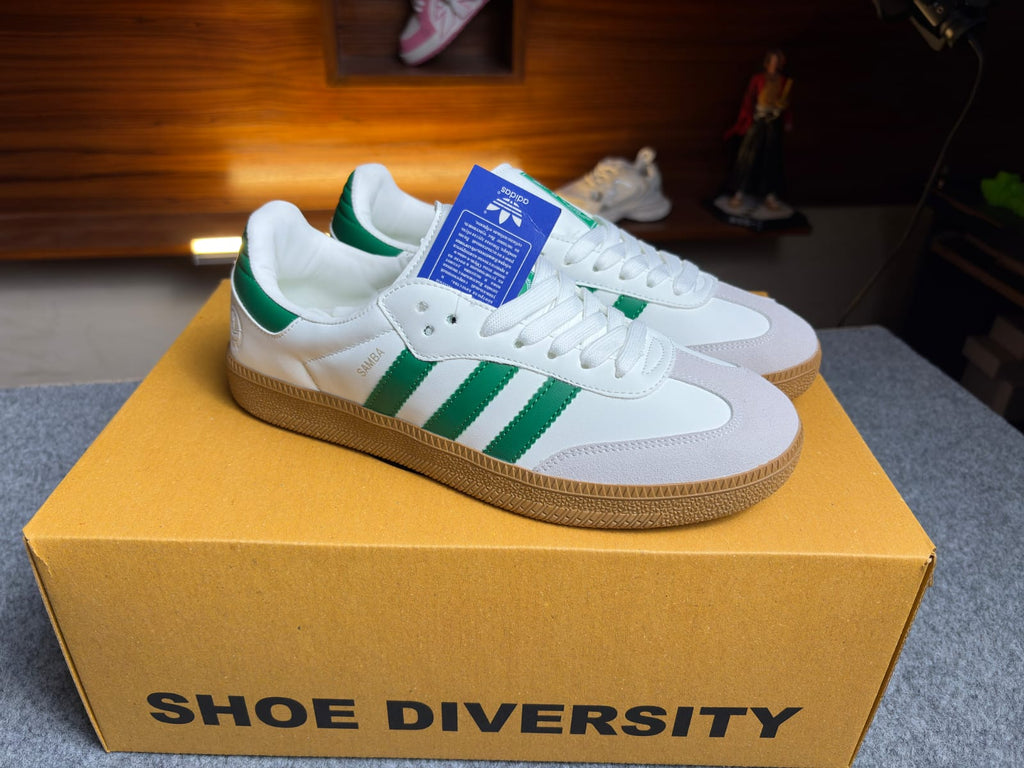Samba White Green OEM Grade