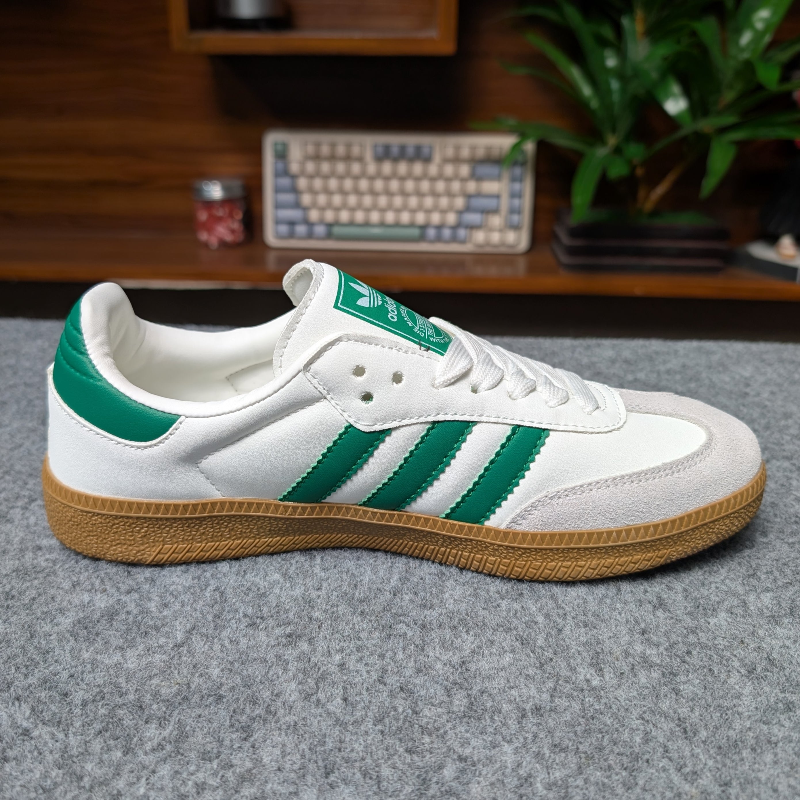 Samba White Green OEM Grade