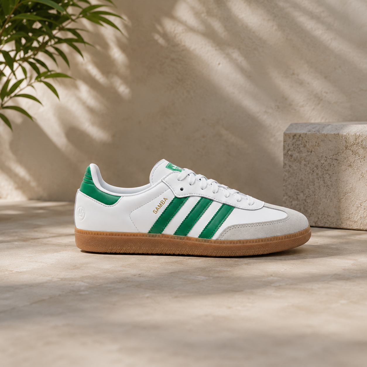 Samba White Green OEM Grade