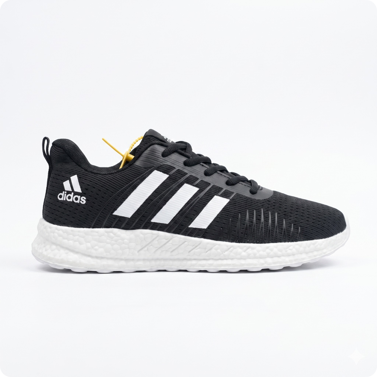 Light Running Black White