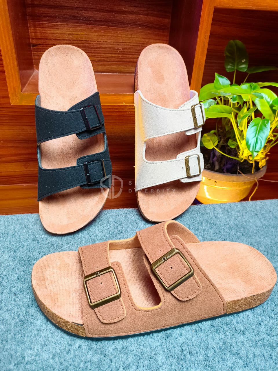 Birkenstock Arizona Suede Off White OEM Grade