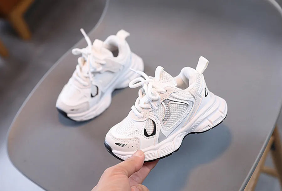 Mesh Sneaker Kids White
