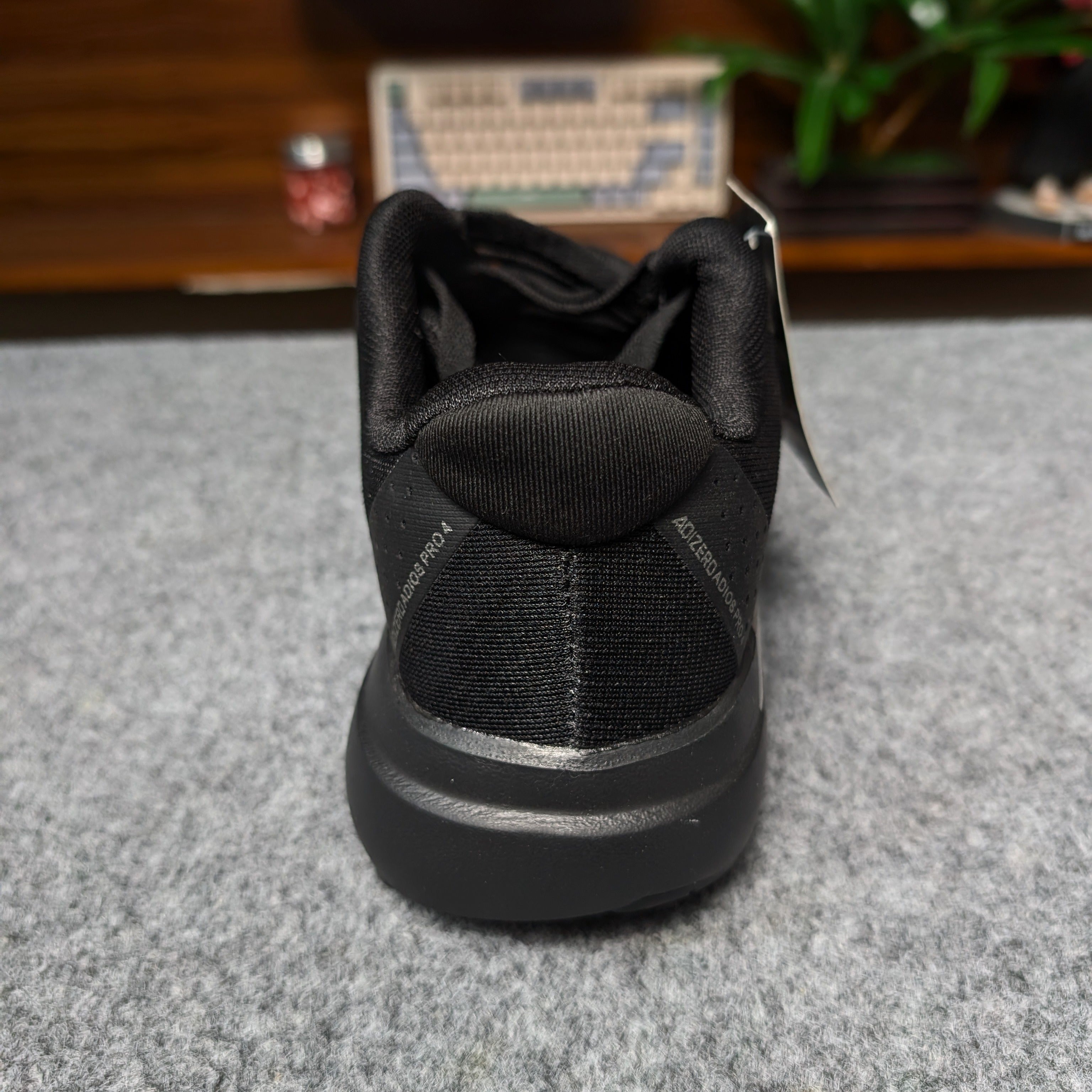 Adizero Adios Pro 4 Core Black Iron Metallic OEM grade
