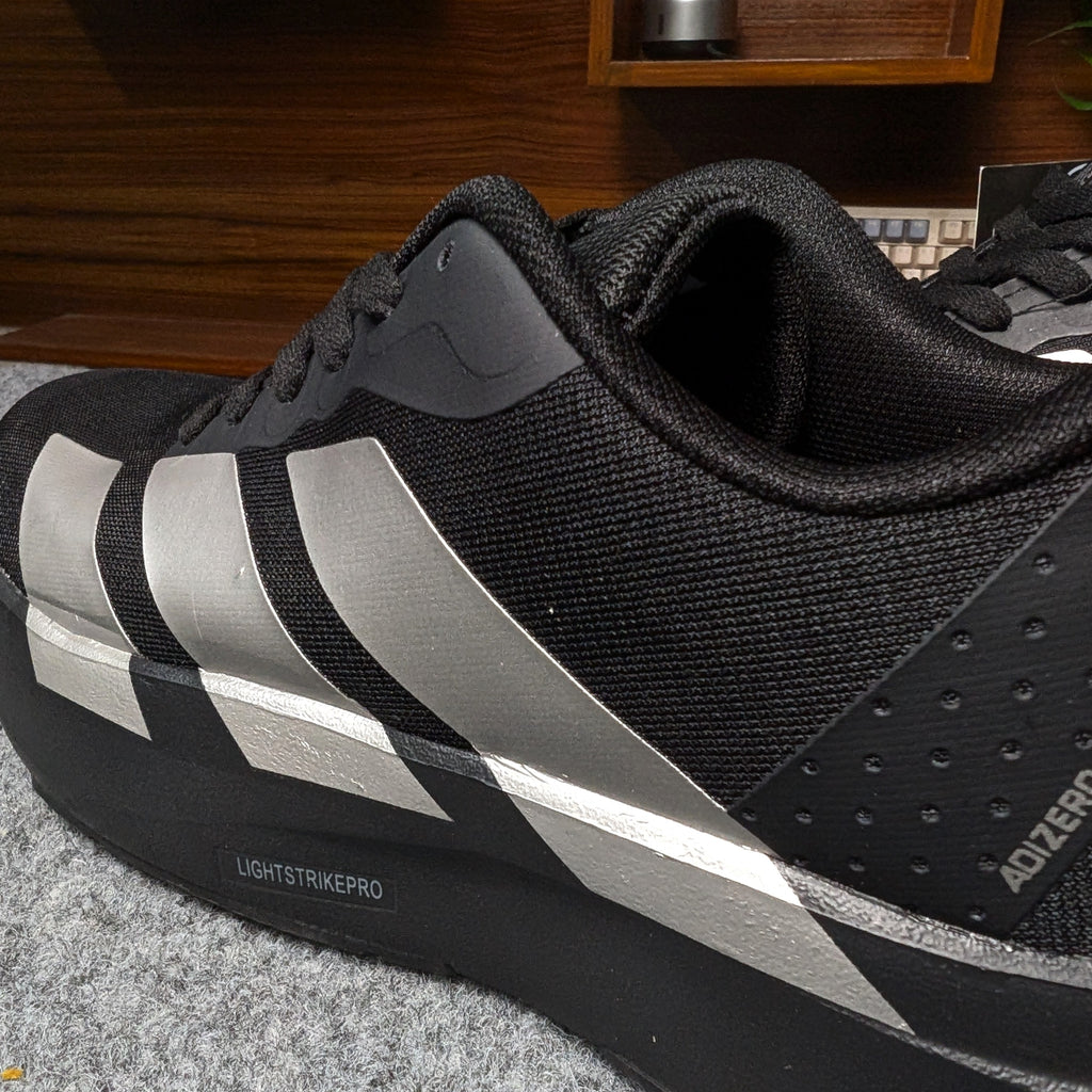 Adizero Adios Pro 4 Core Black Iron Metallic OEM grade