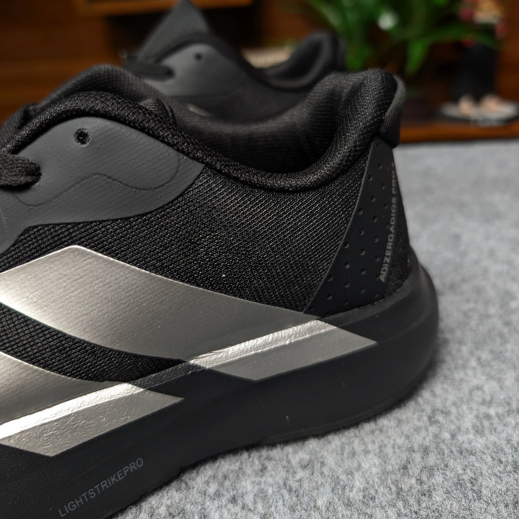 Adizero Adios Pro 4 Core Black Iron Metallic OEM grade